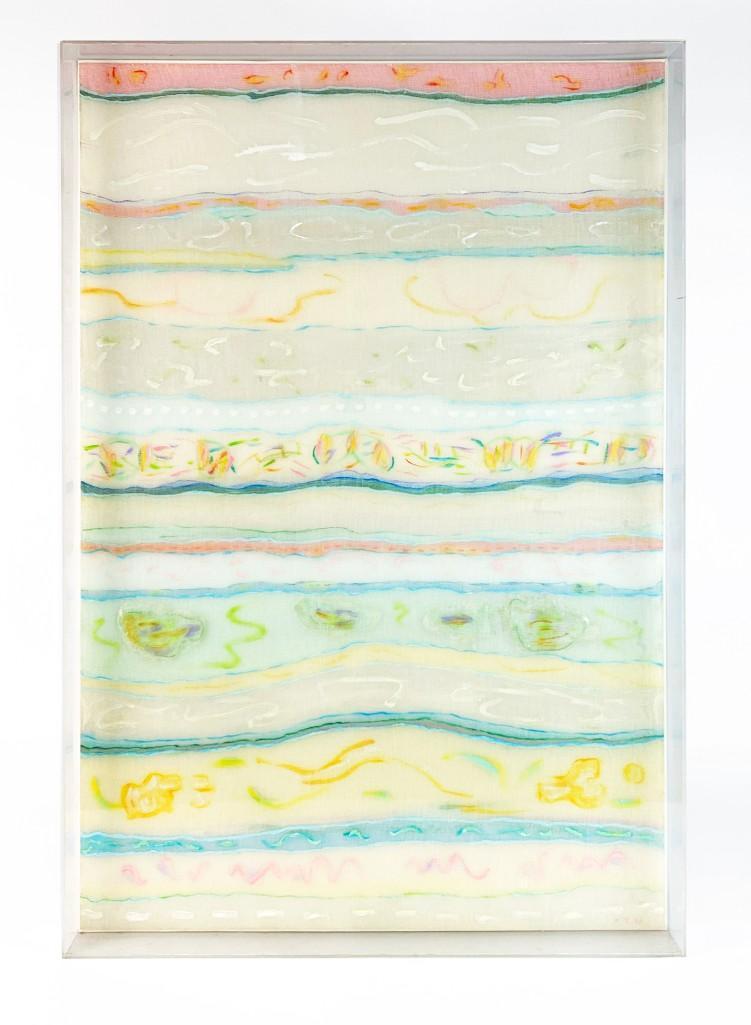 Yvonne De Miranda (b. 1933) Signed Mixed Media Painting (1 of 8)