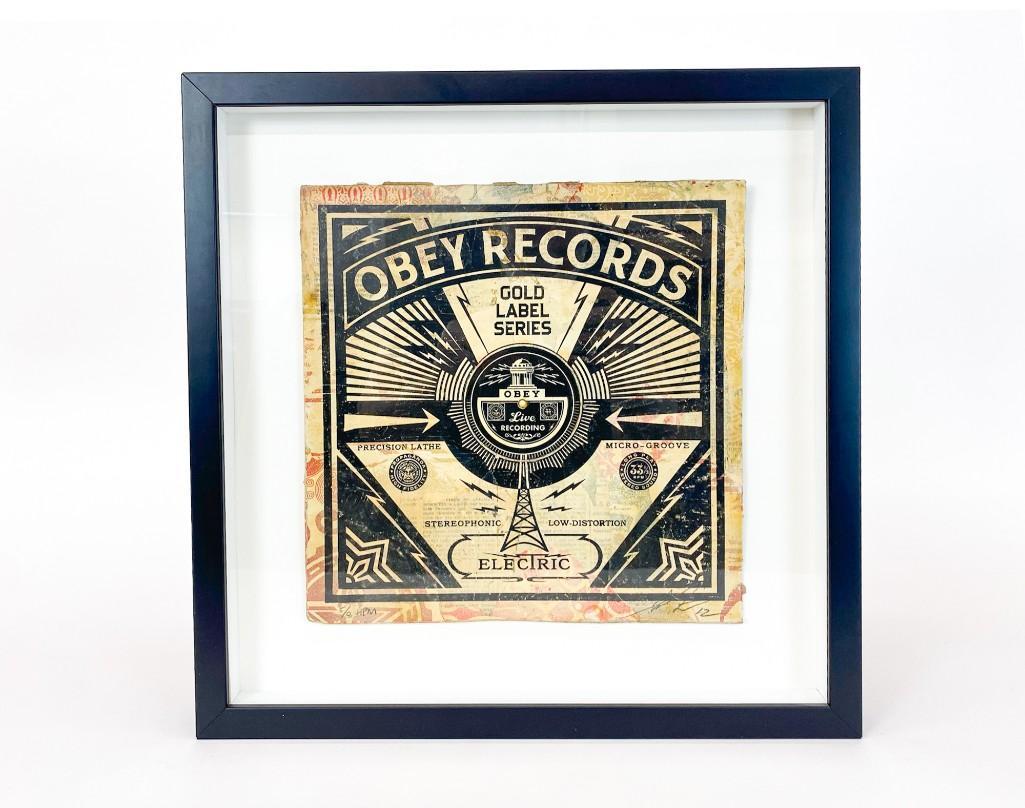 Shepard Fairey (b. 1970) Signed Screen Print HPM 5/8 (1 of 5)