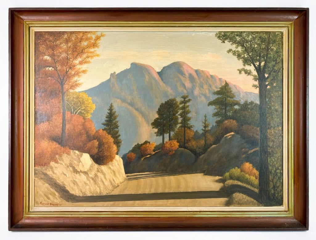 Matilda Browne (Connecticut, 1869-1947) Oil on Canvas (1 of 11)