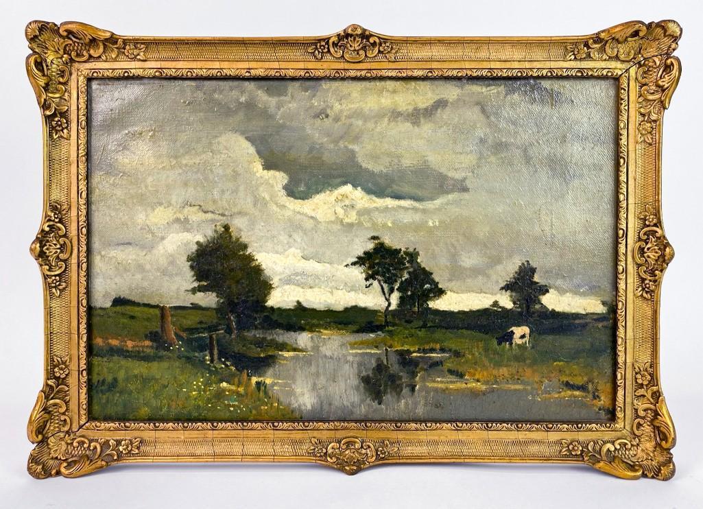 Willering Epko (Dutch, b. 1928) Oil on Canvas Painting (1 of 5)