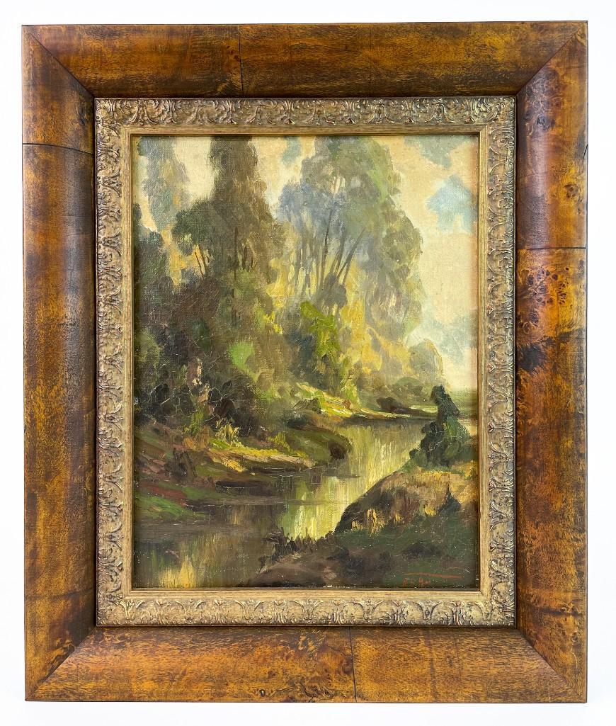 A E Herrmann (act. 1924-1950) Oil on Canvas (1 of 6)