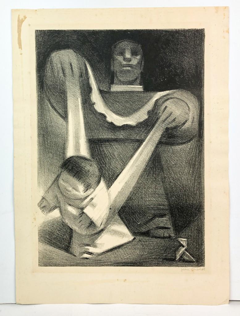 Jean Charlot Pencil Signed Lithograph Baby (1 of 4)