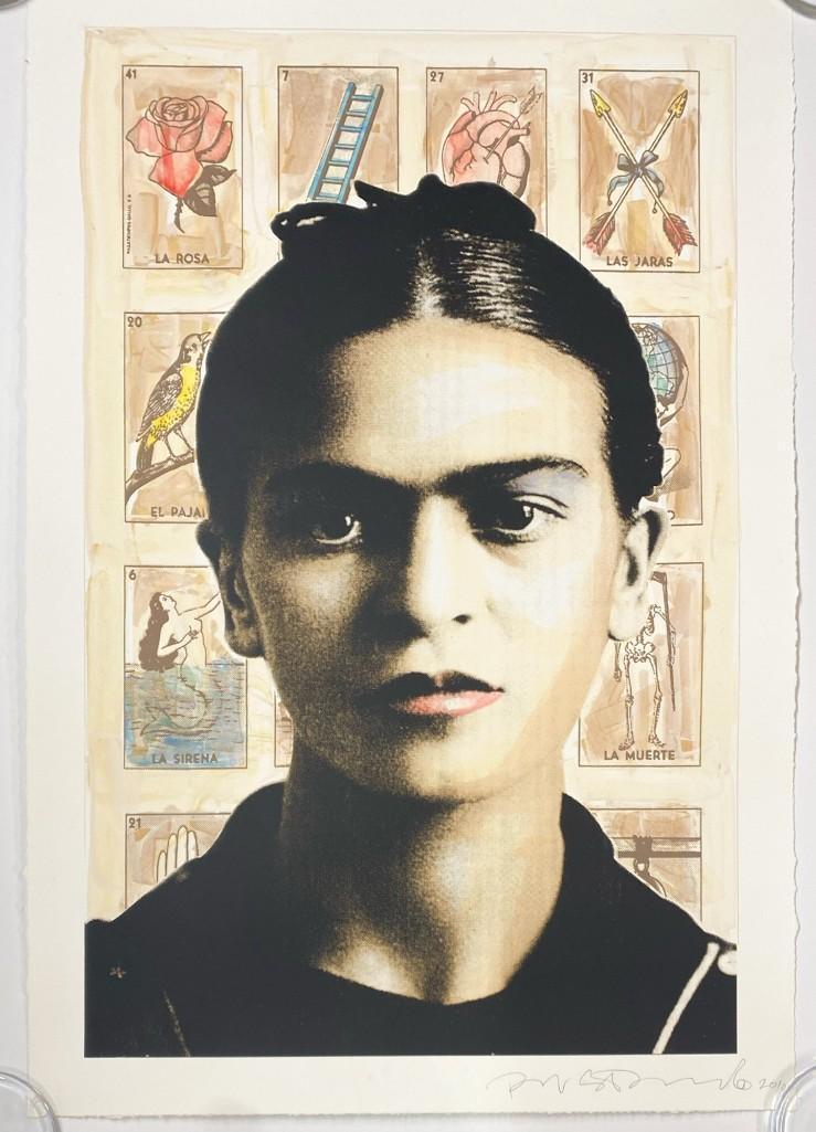 Richard Duardo (1952-2014) HPM Signed 2010 Frida Kahlo (1 of 4)