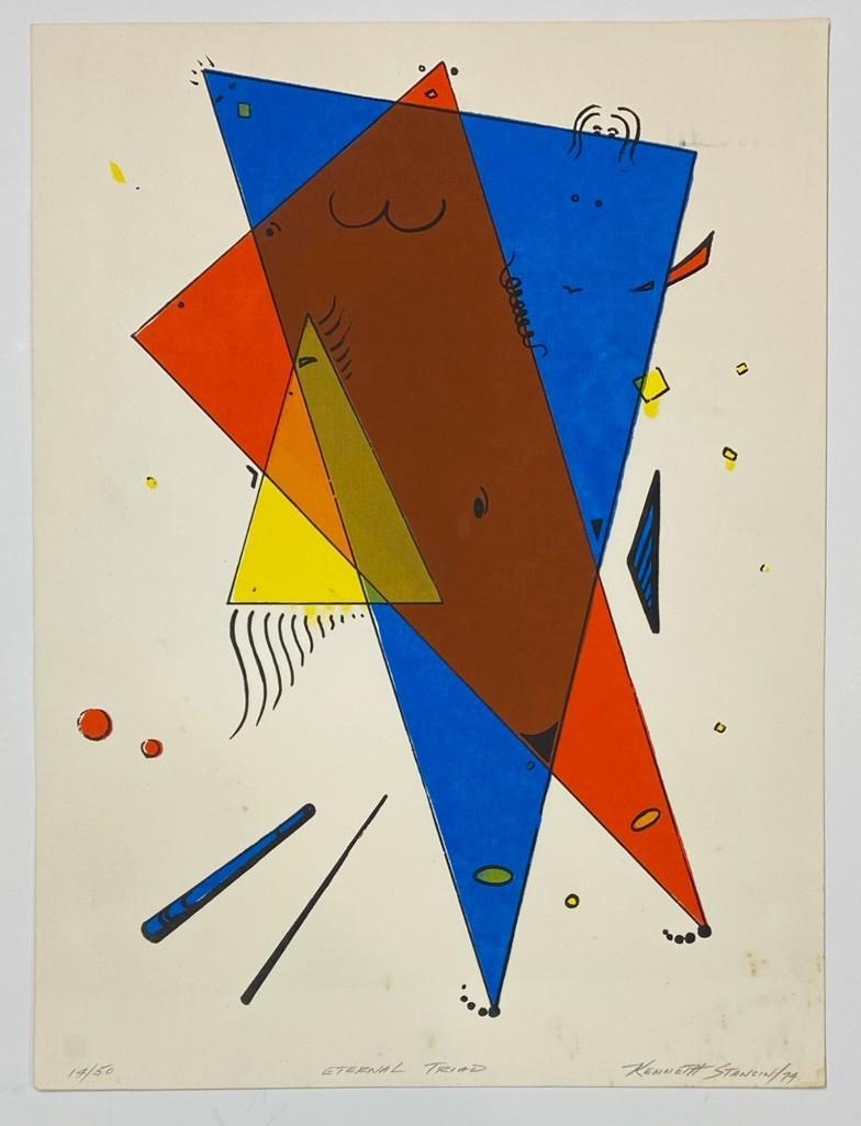 Kenneth Stancin (1938-2012) Serigraph Signed 14/50 (1 of 6)