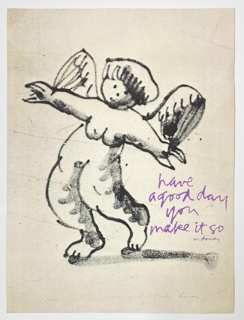 Corita Kent Serigraph Pen Signed Have a Good Day (1 of 8)