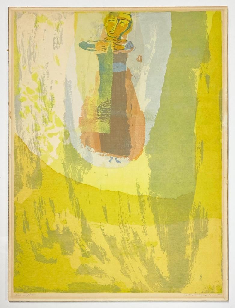 Sister Mary Corita Kent Serigraph Pencil Signed 1960 (1 of 8)