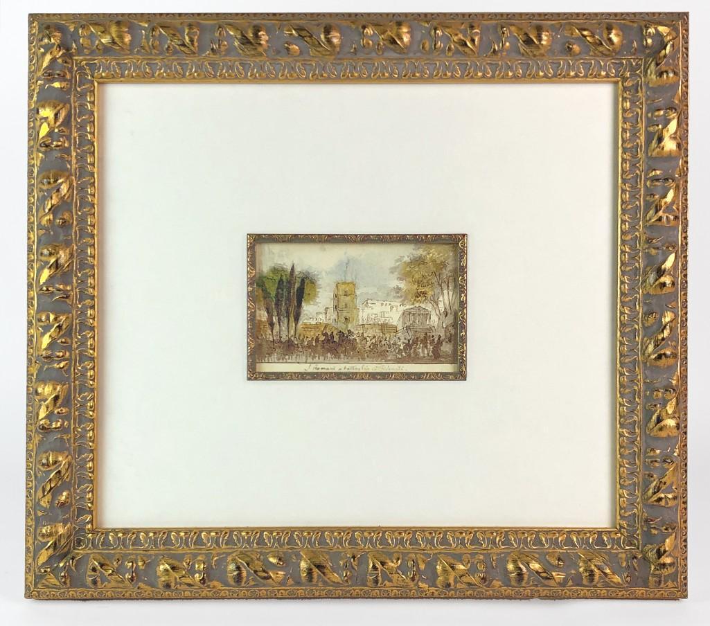 Framed Print I Romani a Battaglia co Fidenati (1 of 3)