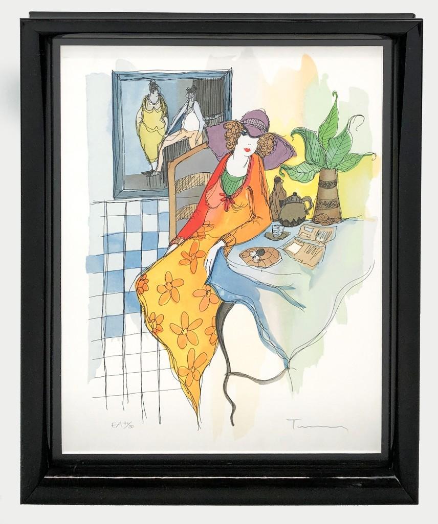 Itzchak Tarkay (1935-2012) Litho Signed EA 36/80 COA (1 of 5)