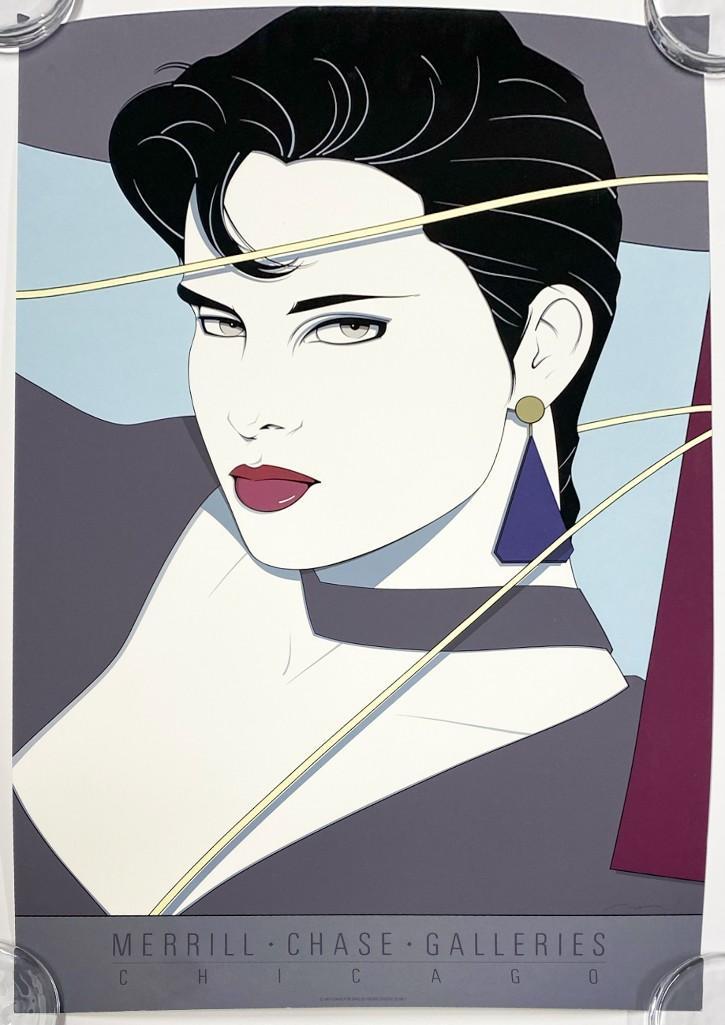 Patrick Nagel (1945-1984) Serigraph 1988 Mirage Dumas (1 of 2)