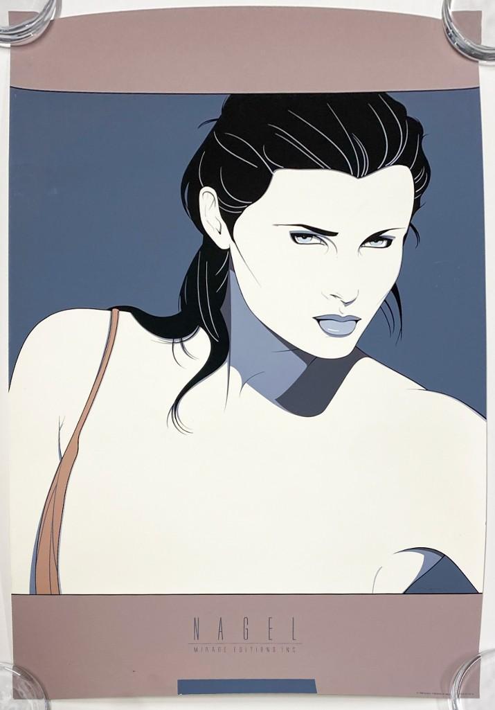 Patrick Nagel (1945-1984) Serigraph 1988 Mirage Dumas (1 of 7)