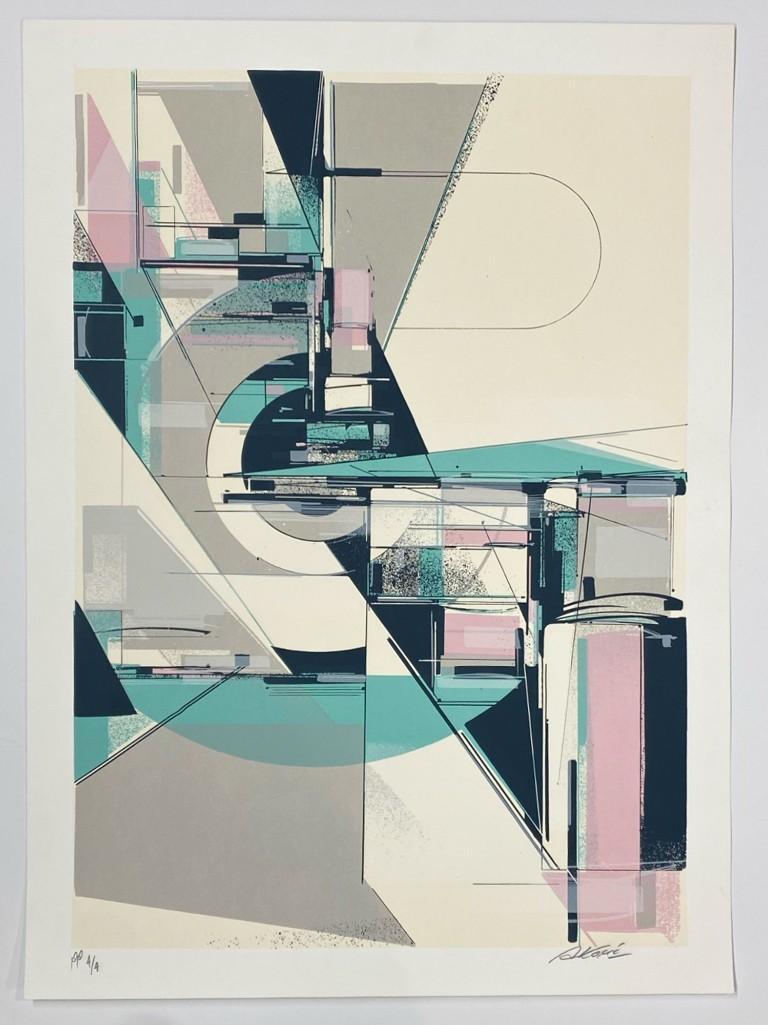 Augustine Kofie Screen Print Pencil Signed 4/4 PP (1 of 3)