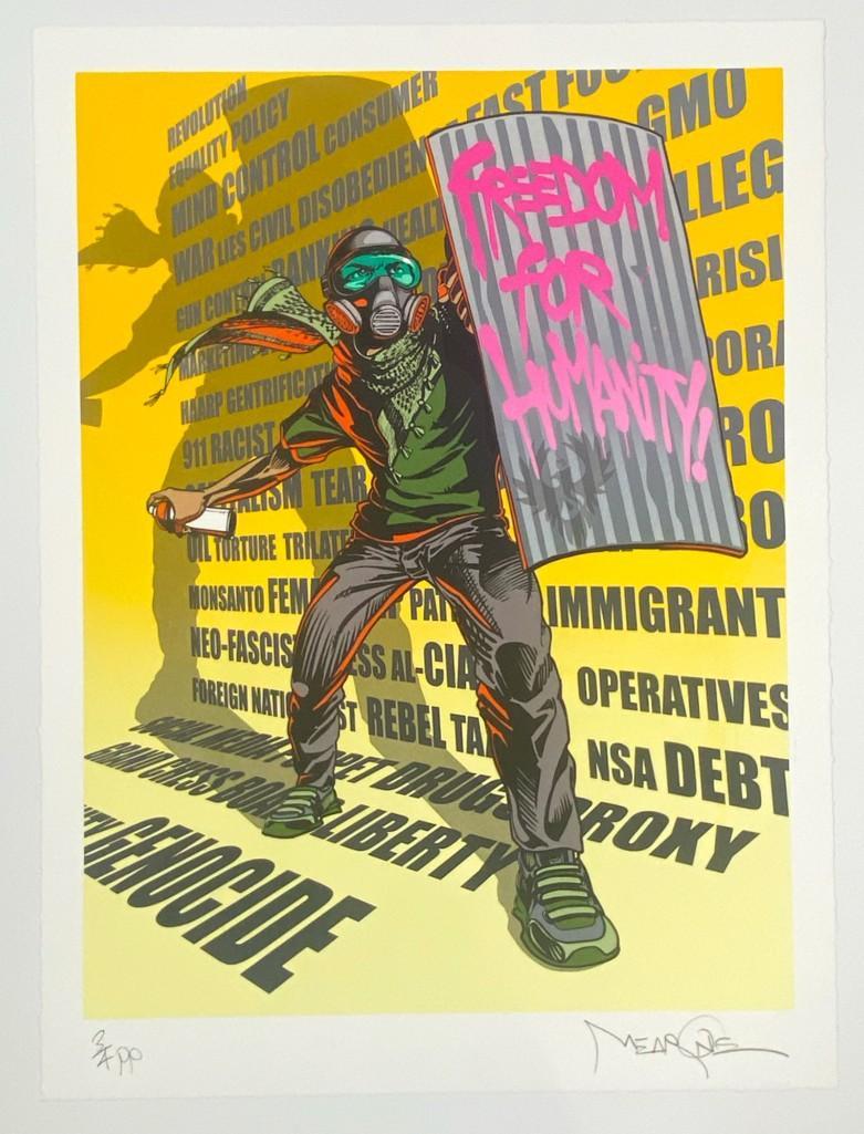 Mear One Serigraph Pencil Signed Print PP 3/4 COA (1 of 5)