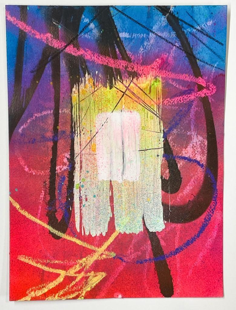 Saber (b. 1976) HPM Print Signed Numbered 3/8 (1 of 3)