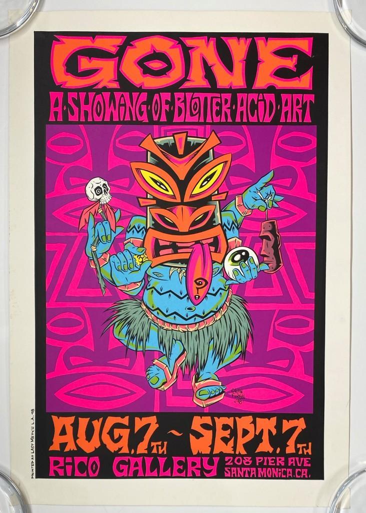 Alan Forbes Poster LSD Acid Blotter Art Rico Gallery (1 of 7)