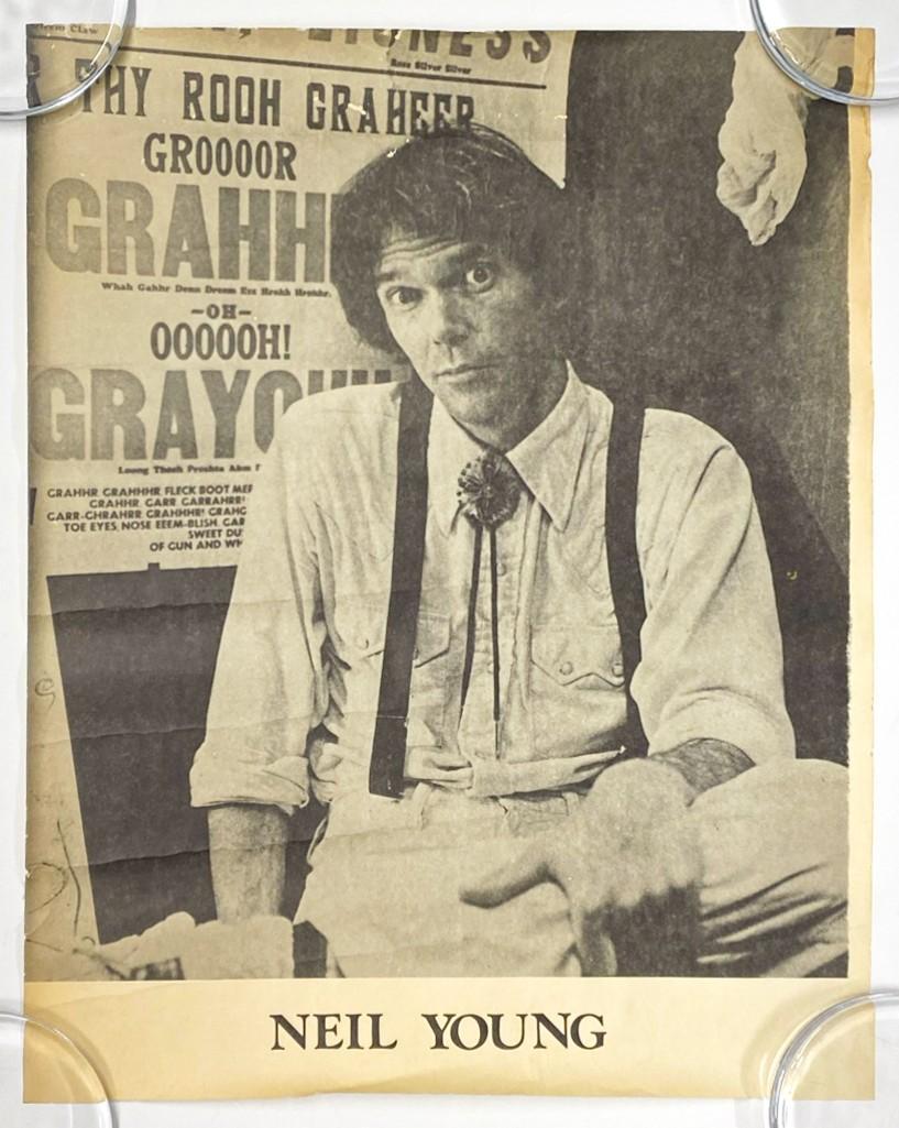 Rare Vintage Neil Young Poster (1 of 9)