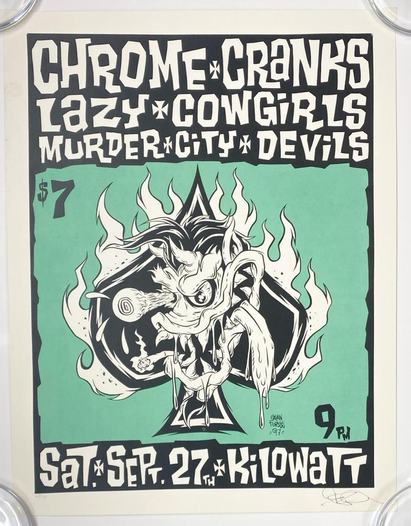 Alan Forbes Serigraph Pencil Signed 63/100 1997 Gig (1 of 4)