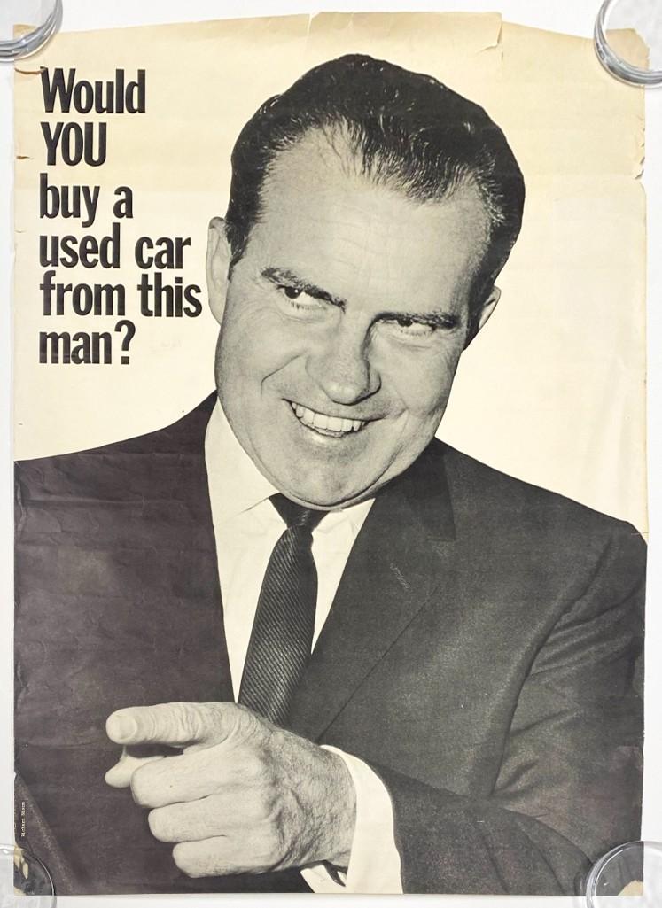 Vintage Richard Nixon Poster (1 of 7)