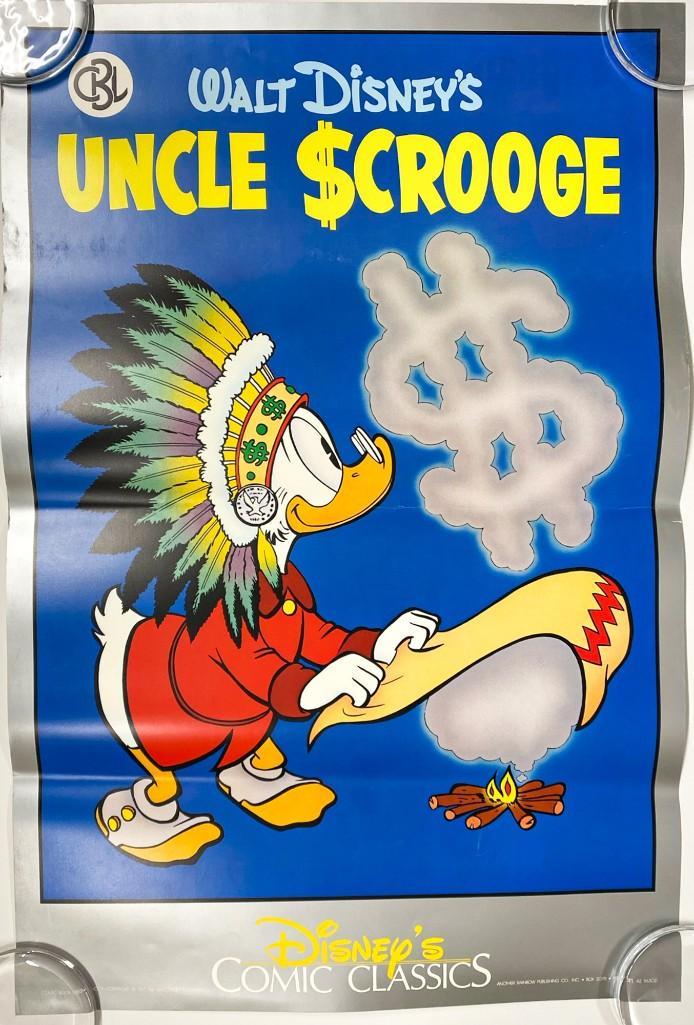 1987 Poster Walt Disney Uncle Scrooge Rainbow (1 of 3)