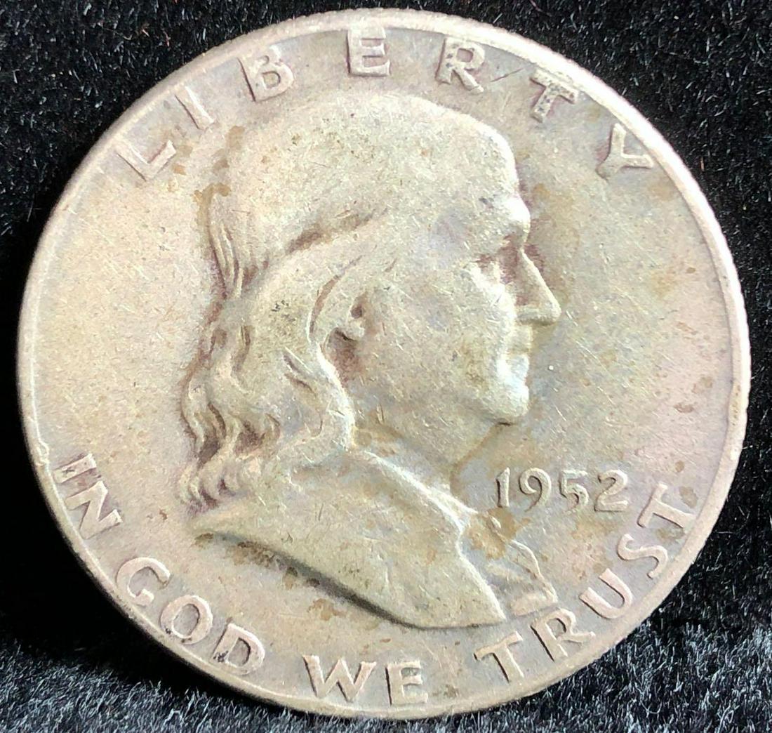 1952 Franklin Half Dollar (1 of 2)