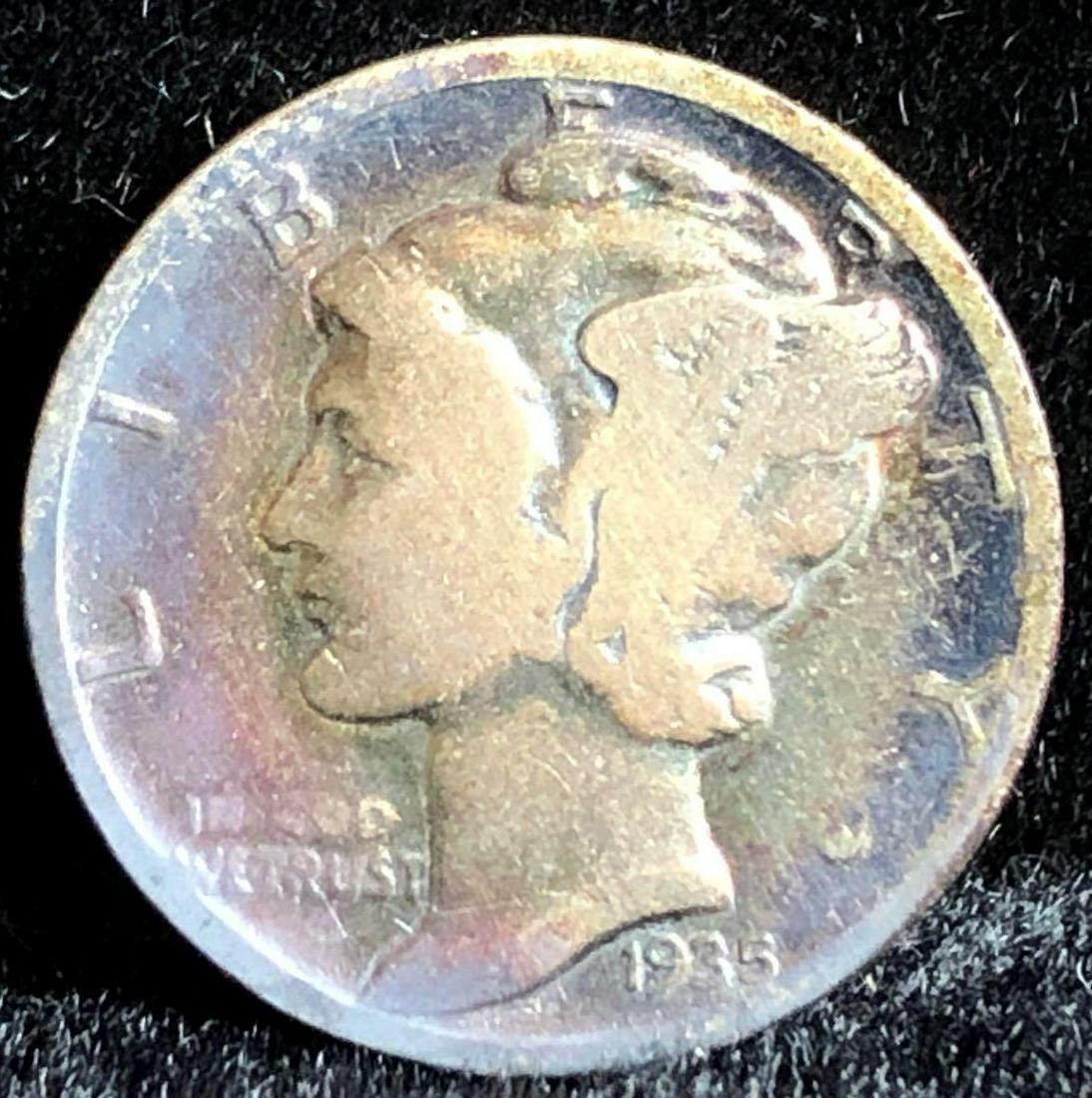 1935 Mercury Dime (1 of 2)