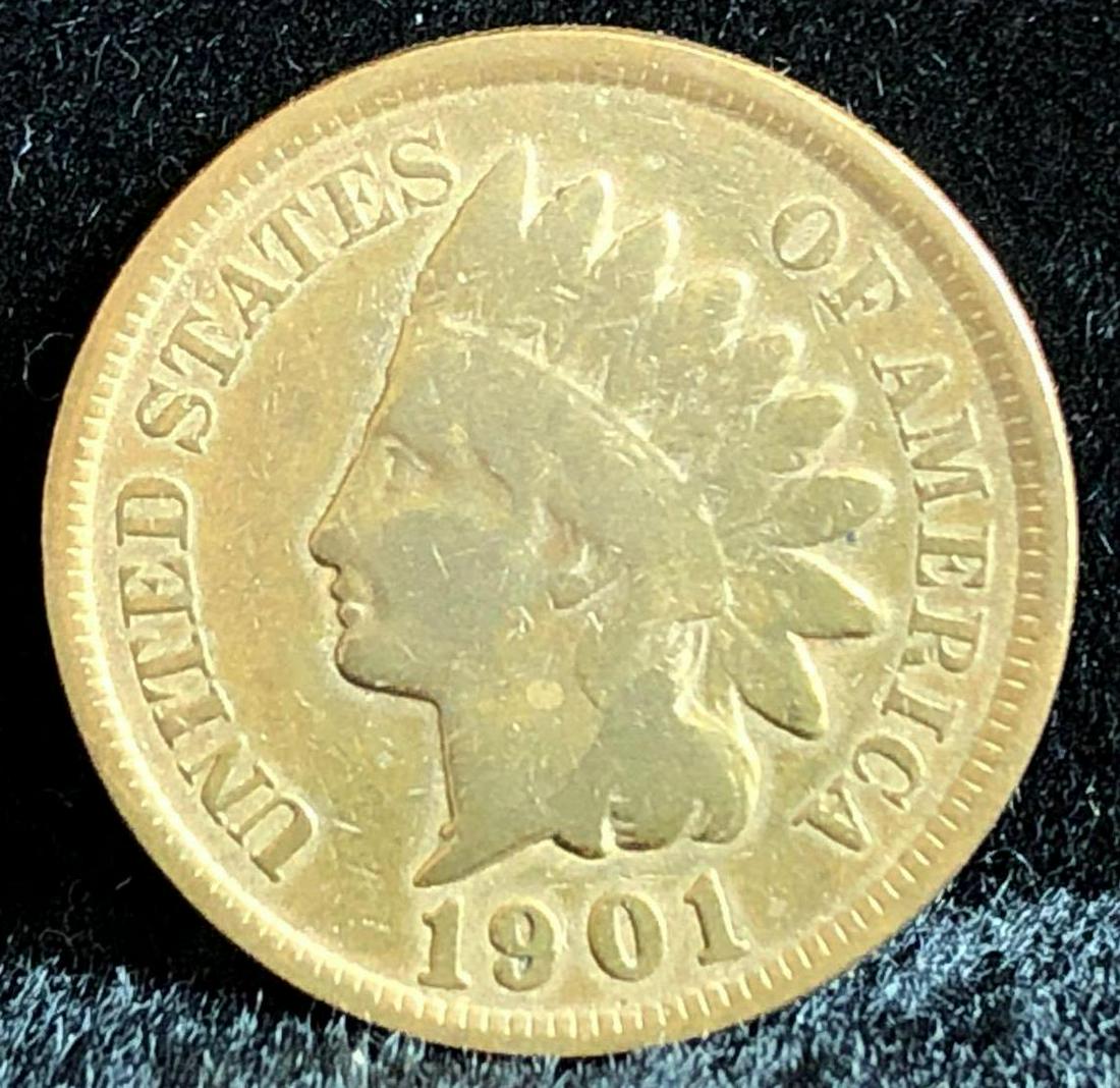 1901 Indian Head Penny (1 of 2)
