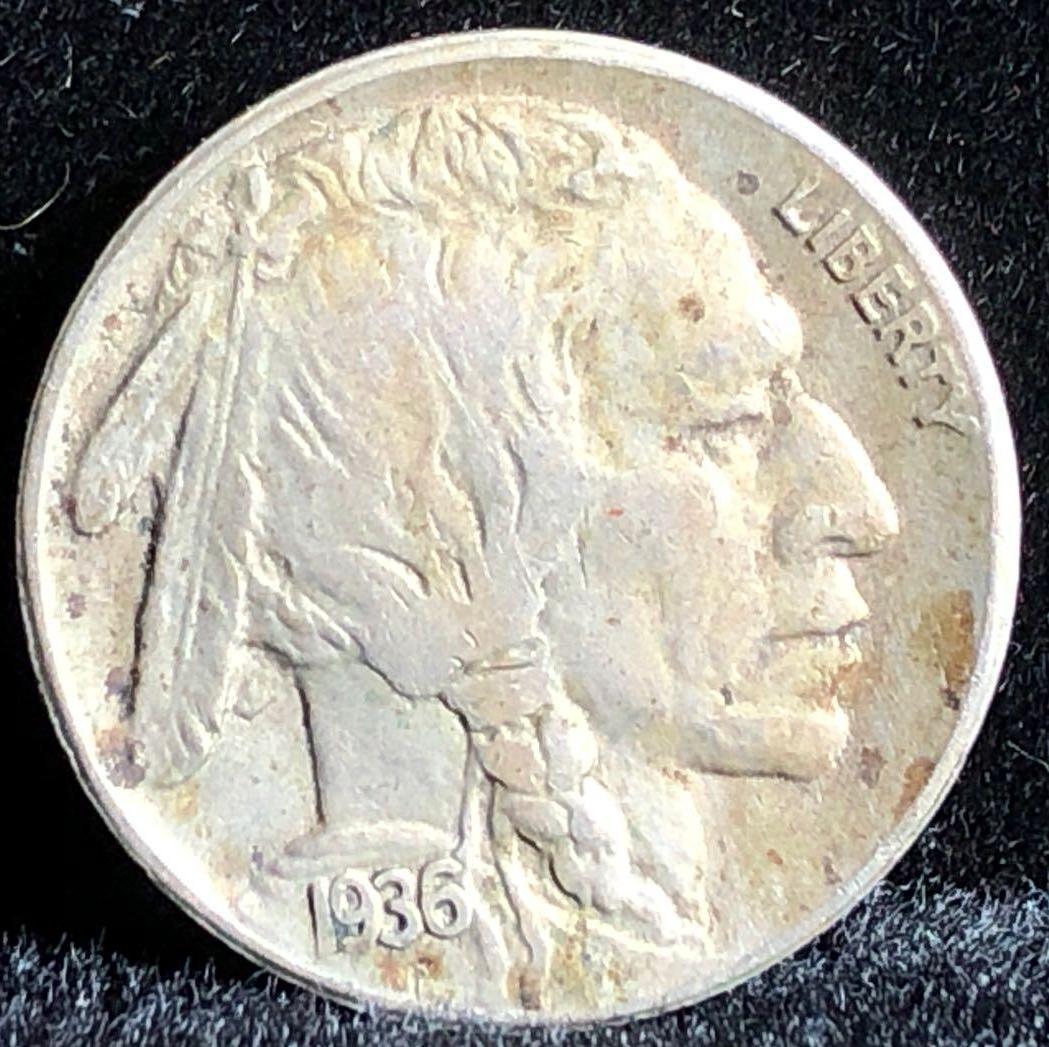 1936 Buffalo Nickel (1 of 2)