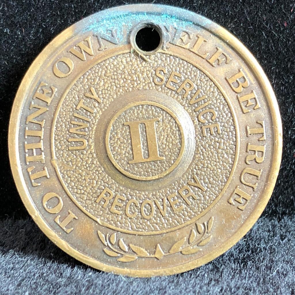 Service Recovery Token "To Thine Own Self Be True: To Thine Own Self Be True Unity