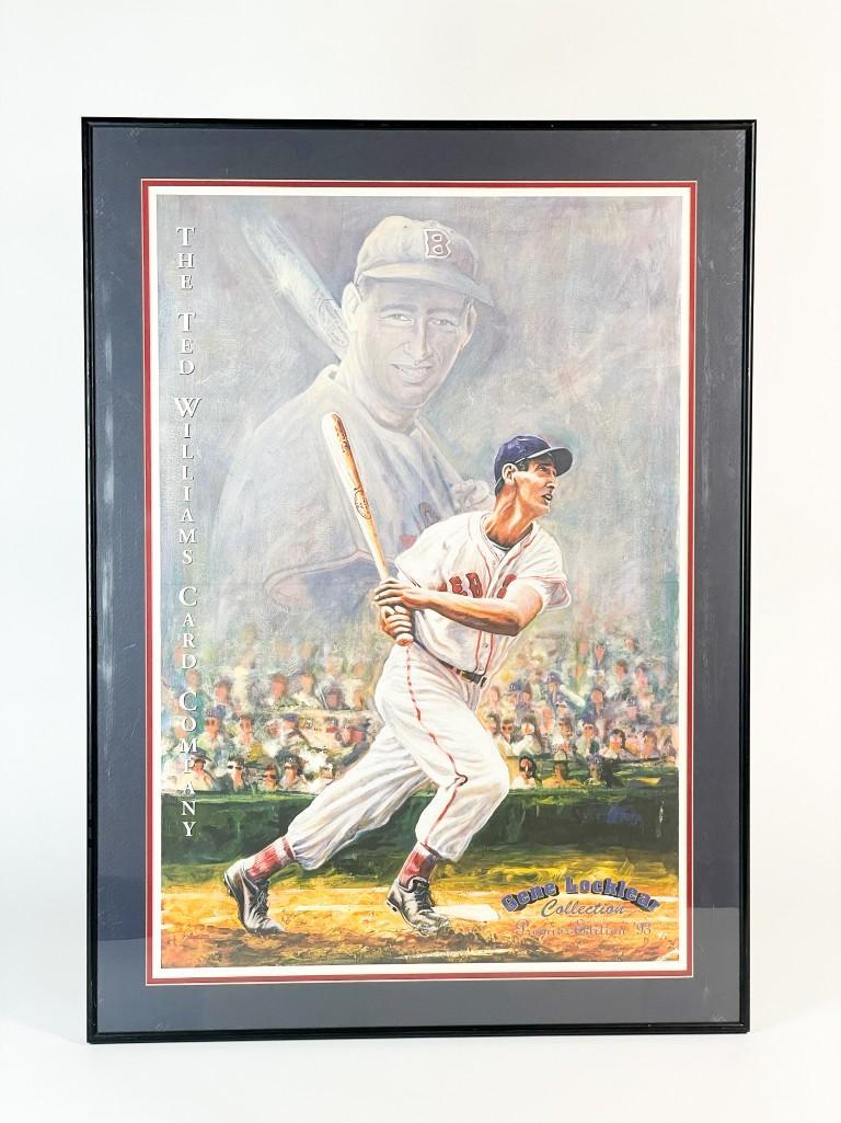 Boston Red Sox Framed Poster, Ted Williams (1 of 5)