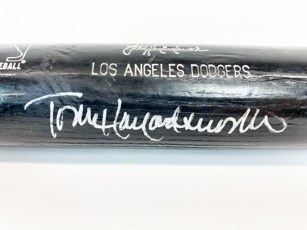 Todd Hollandsworth Signed MLB Bat (1 of 7)