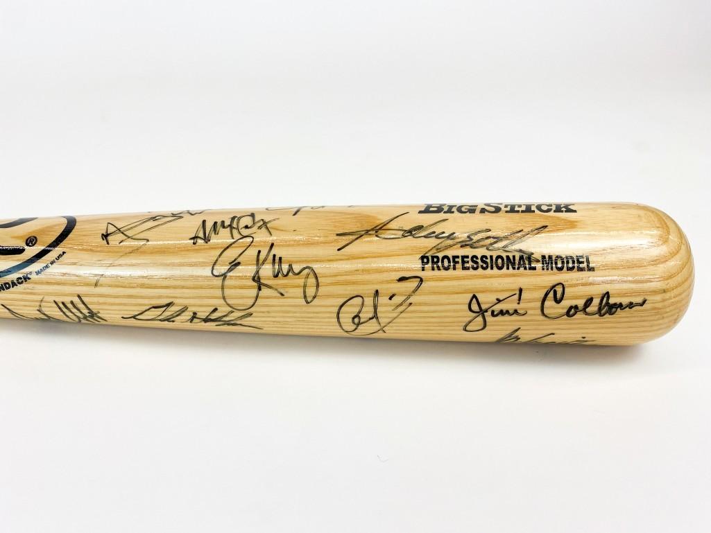 Dodgers 2000s Team Signed Bat Eric Karros + (1 of 8)