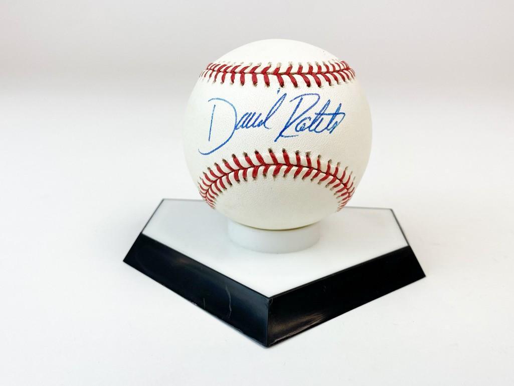 David Roberts Signed Baseball (1 of 4)