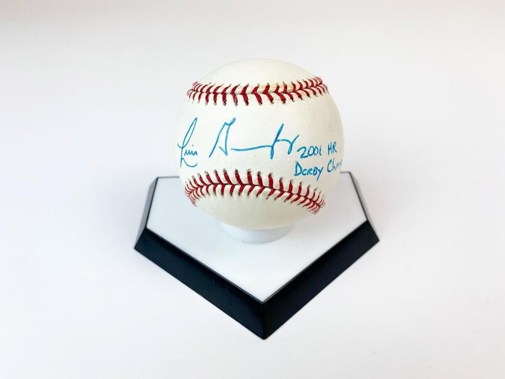 Luis Gonzalez Signed Baseball (1 of 5)