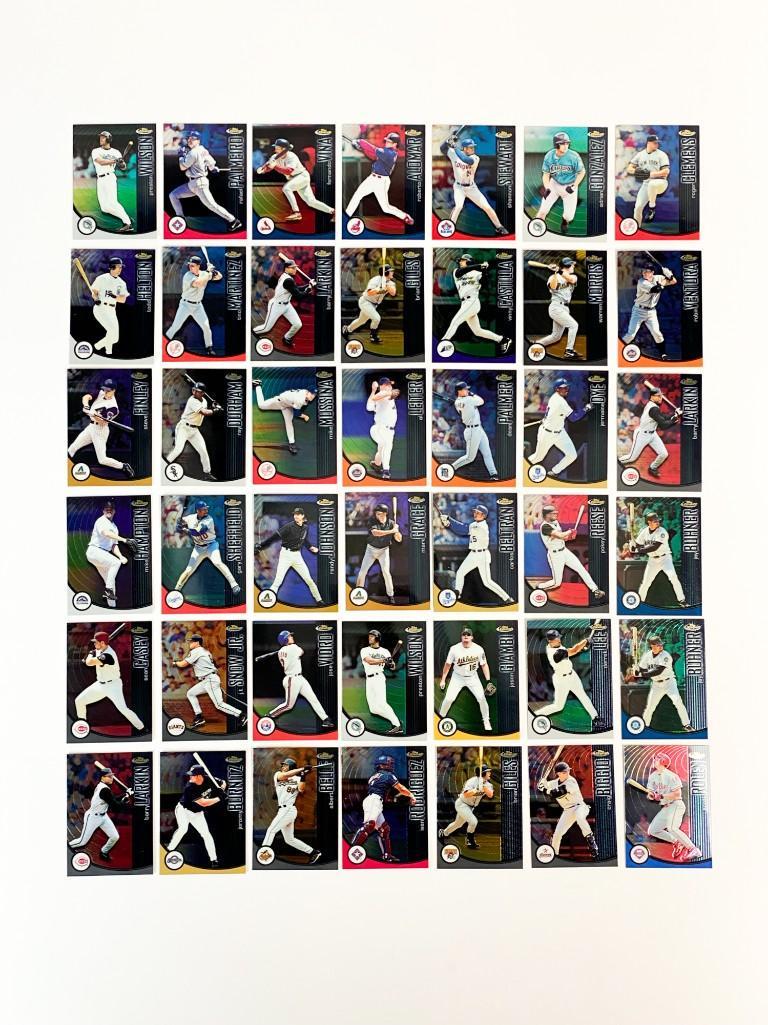 Lot of 42 Topps Finest Baseball Cards (1 of 5)