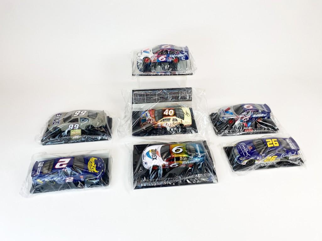 Lot of 7 Assorted NASCAR Model Cars on Bases (1 of 13)