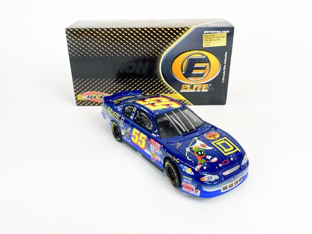 Bobby Hamilton Monte Carlo Elite Model Car 1:24 Scale: Bobby Hamilton Monte Carlo Elite Model Car 1:24 Scale. Overall good condition. Includes original box. Very minor wear on box. Weight: 2.3 lbs.