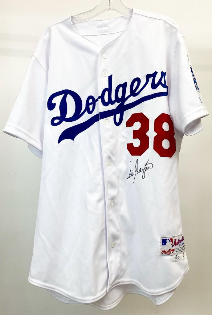 Signed Eric Gagne #38 Authentic Dodgers 2002 Baseball (1 of 10)