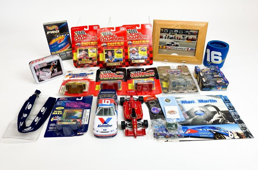 Lot of Assorted NASCAR Model Cars and Memorabilia (1 of 7)