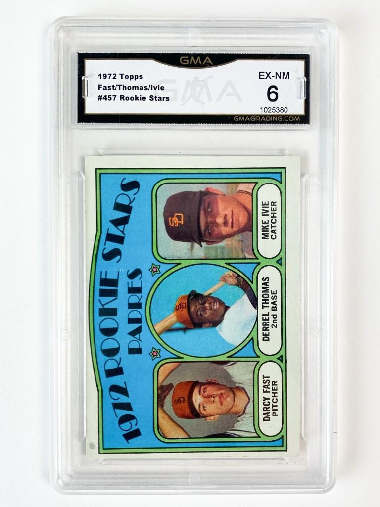 1972 Topps Fast/Thomas/Ivie #457 Rookie Stars GMA (1 of 2)