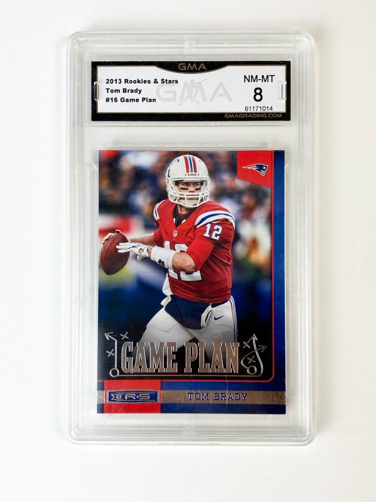 2013 Rookies & Stars Tom Brady #16 Game Plan GMA NEAR (1 of 2)