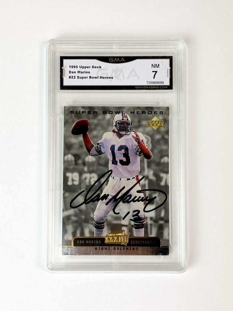 1995 Upper Deck Dan Marino #22 Super Bowl Heroes GMA (1 of 2)