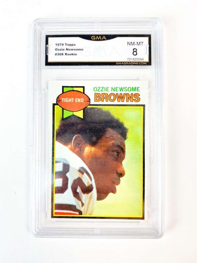 1979 Topps Ozzie Newsome #308 Rookie NEAR MINT NFL (1 of 2)