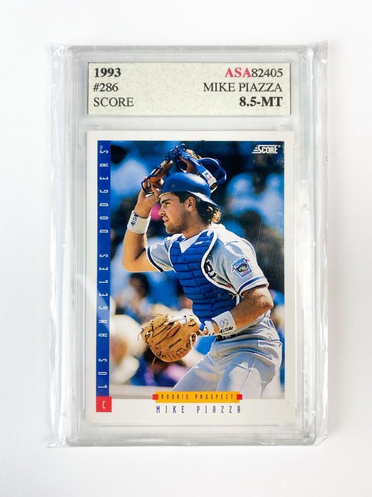 1993 Score Mike Piazza #286 MINT MLB Player Card (1 of 2)
