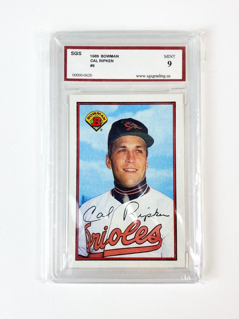 1989 Bowman Cal Ripken #9 MINT MLB Player Card (1 of 2)