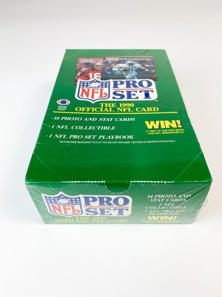 1990 NFL PRO SET Official NFL Card Sealed Box (1 of 4)