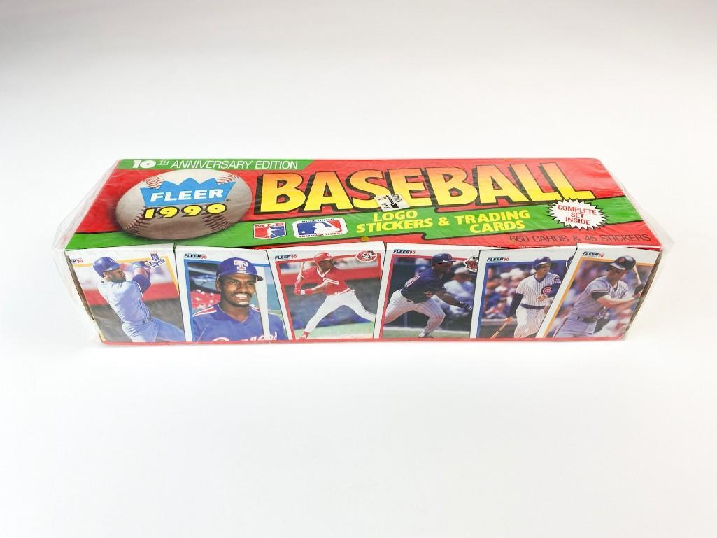 1990 Fleer Sealed MLB Trading Cards Complete Set 660 (1 of 4)