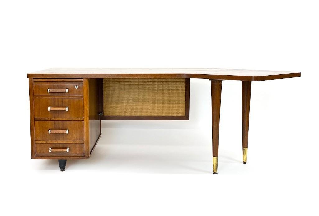 Mid-Century Boomerang Office Desk (1 of 11)