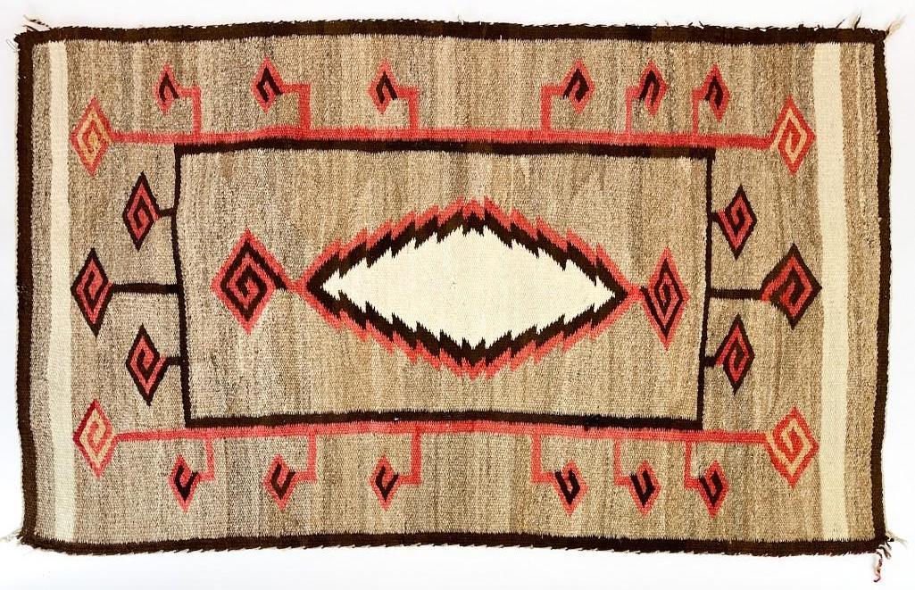 Native American Navajo Woven Rug (1 of 6)