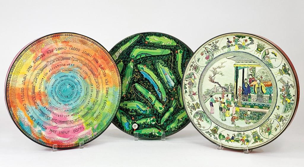 Lot of 3 Vintage Springboc Circular Puzzles (1 of 5)