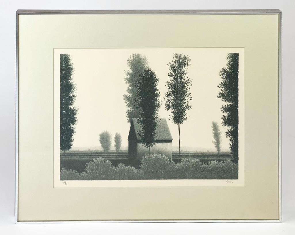 Robert Kipniss (b.1931) Pencil Signed Lithograph (1 of 3)