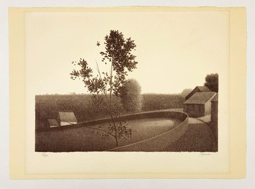 Robert Kipniss (b.1931) Pencil Signed Lithograph 73/260 (1 of 4)